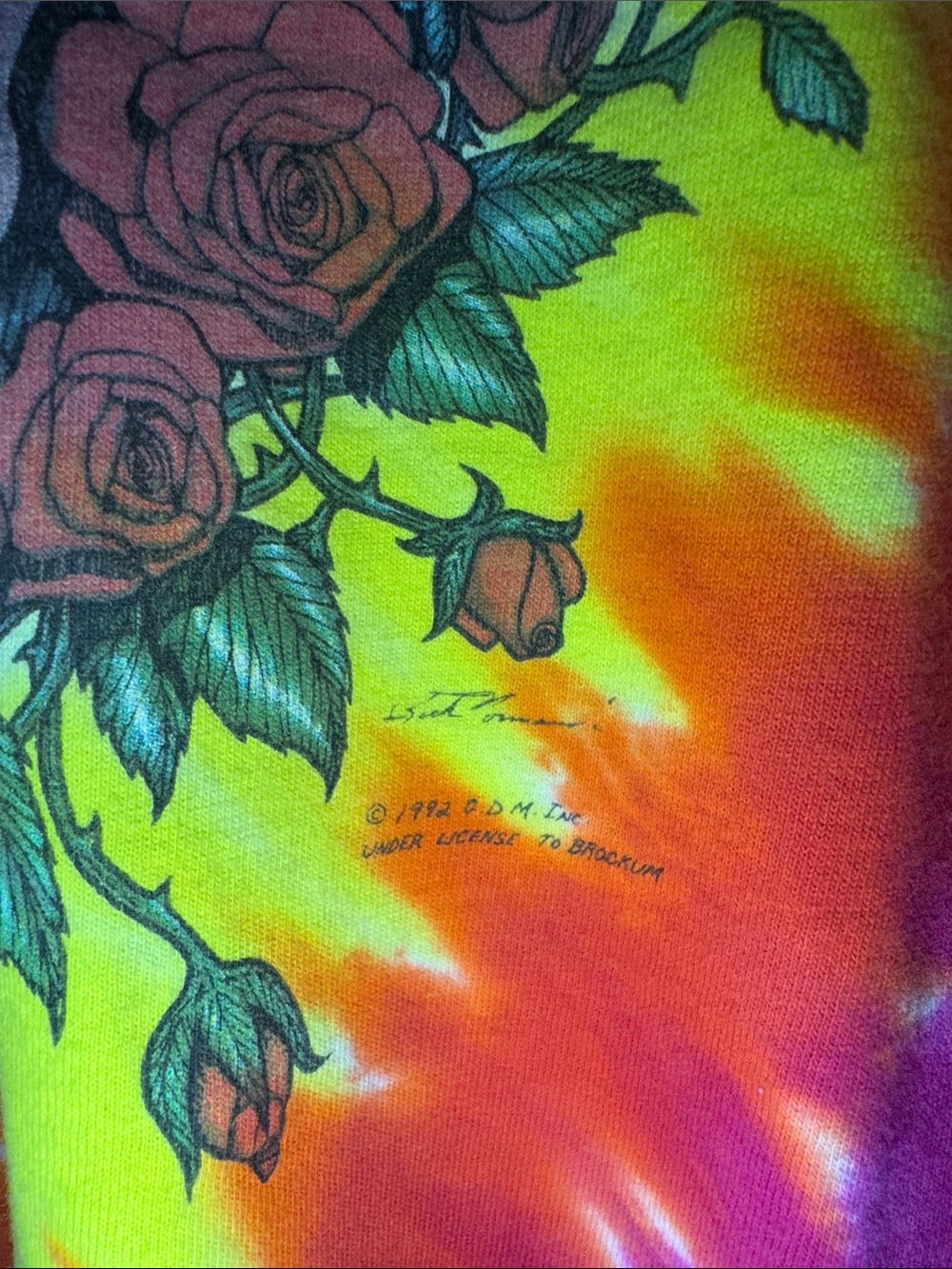 Vintage Grateful Dead T-Shirt / 1992 / Space Your Face / XL / Single Stitch - Picture 8 of 11
